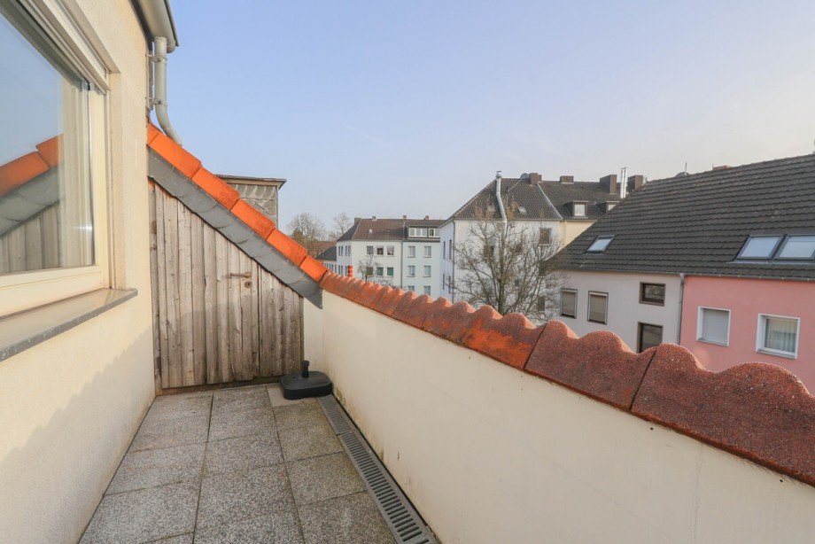 Der Balkon Dachgeschosswohnung M�nchengladbach
