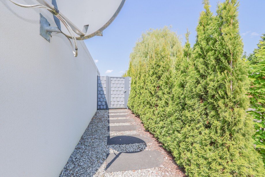 Der Zugang zum Garten Einfamilienhaus Korschenbroich / Pesch