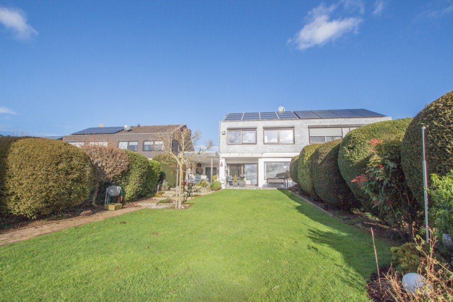 Der Garten Doppelhaush�lfte M�nchengladbach