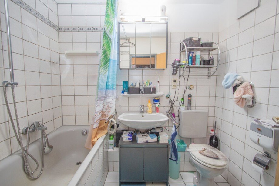 Das Badezimmer Erdgeschosswohnung M�nchengladbach / Rheydt