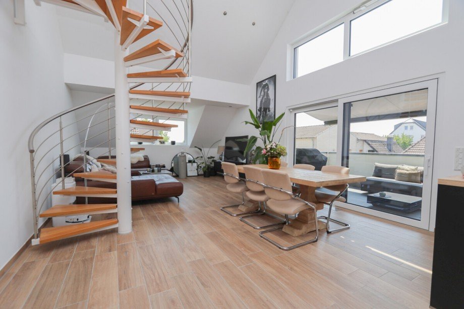 Der Wohnbereich Maisonettewohnung Korschenbroich