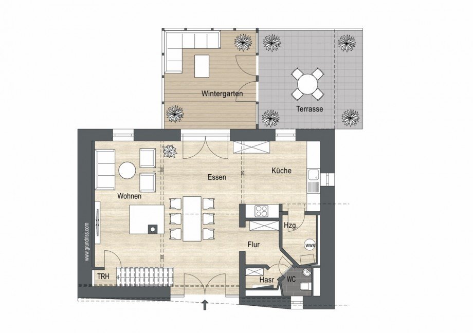 EG Haupthaus Einfamilienhaus Blankenheim