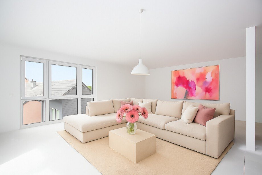 Visualisiertes Einrichtungskonzept Penthousewohnung Korschenbroich / Pesch