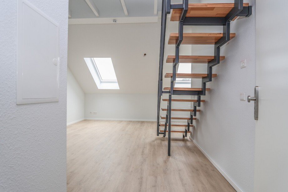 Typ B Der Eingang Maisonettewohnung M�nchengladbach