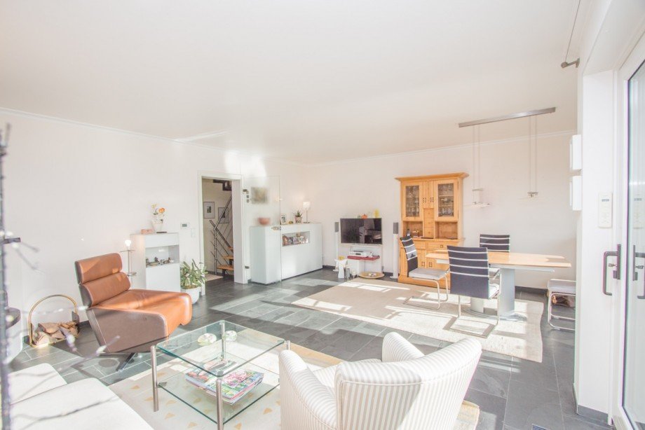 Das Wohnzimmer Doppelhaush�lfte M�nchengladbach