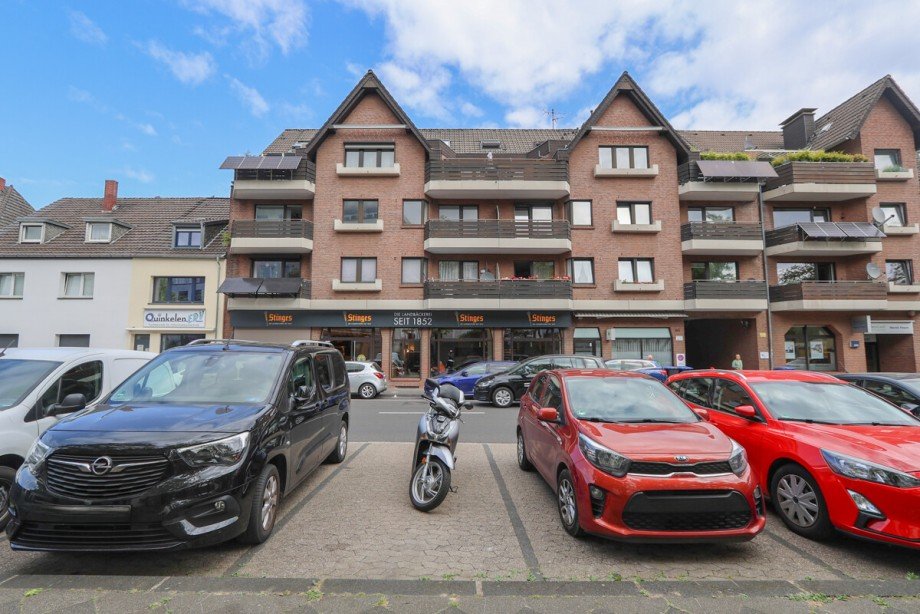 Die Au�enansicht Maisonettewohnung M�nchengladbach