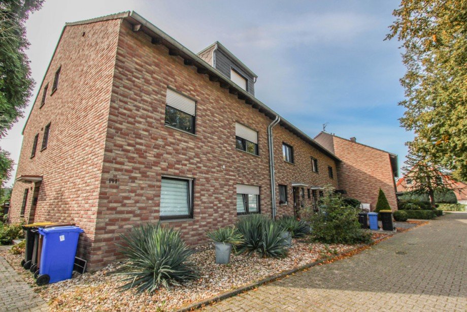 Au�enansicht Erdgeschosswohnung M�nchengladbach