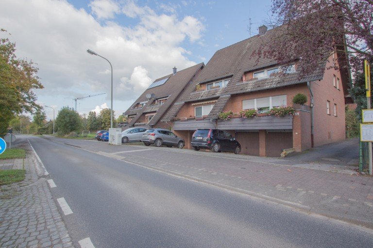 Die Au�enansicht Korschenbroich / Raderbroich Maisonettewohnung Gro�z�gige Maisonettewohnung mit Balkon in ruhiger Wohnlage von Raderbroich