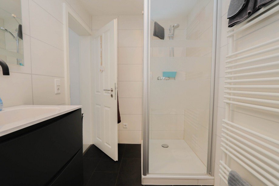 Das Badezimmer im EG Einfamilienhaus Korschenbroich / Pesch