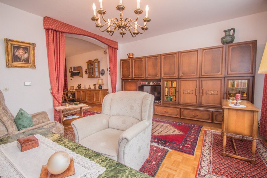 Wohnzimmer im EG Doppelhaush�lfte Korschenbroich