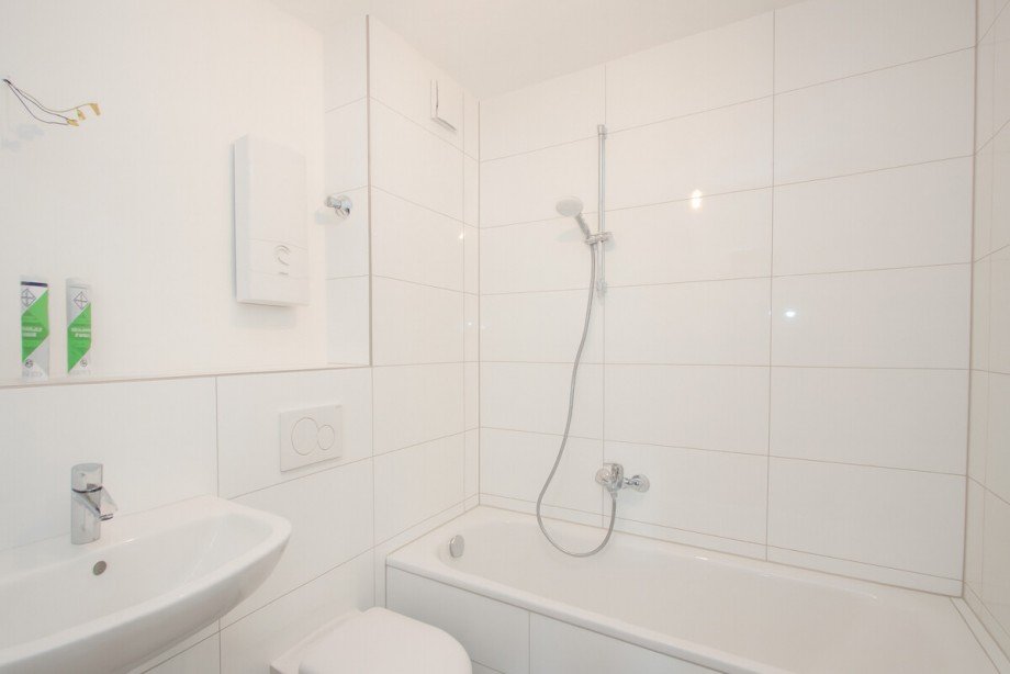 Das Badezimmer Maisonettewohnung D�sseldorf