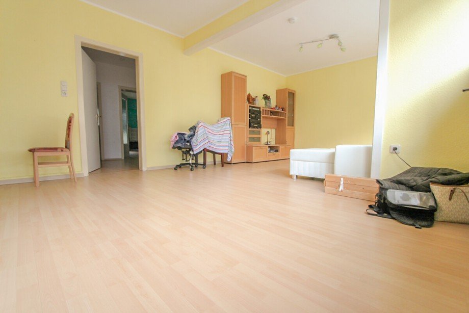 Der Wohn- und Essbereich der Wohneinheit 1 Haus M�nchengladbach