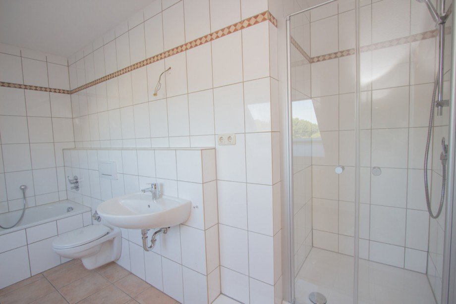 Das Badezimmer Maisonettewohnung Korschenbroich