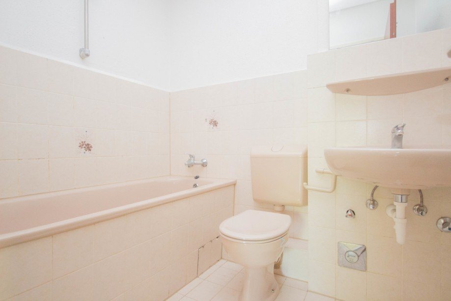 Das Badezimmer Etagenwohnung M�nchengladbach