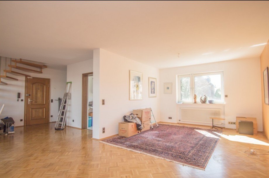 Wohnzimmer mit Essbereich Erdgeschosswohnung Korschenbroich