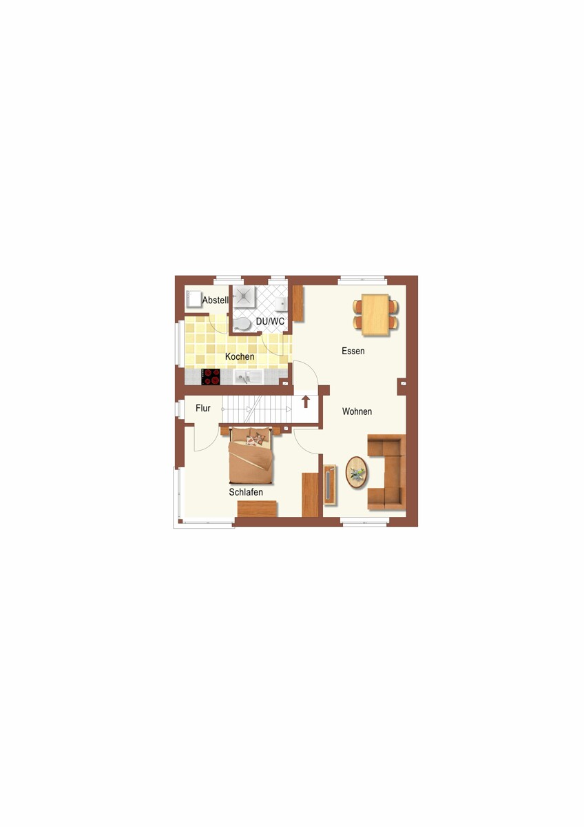Der Grundriss OG Maisonettewohnung M�nchengladbach / Venn