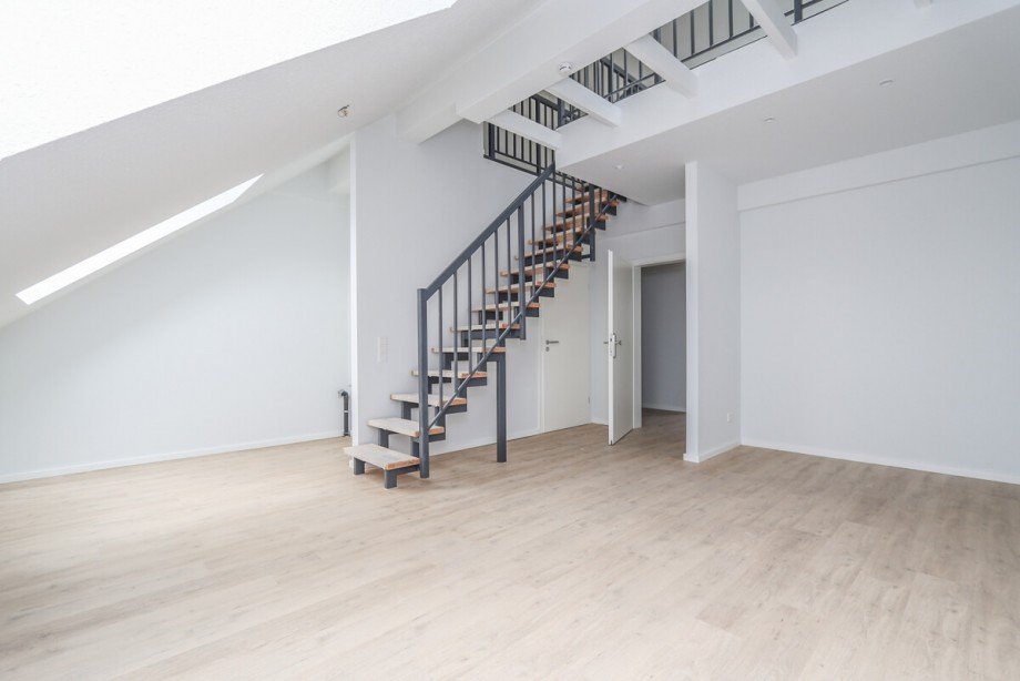 Typ B Der Wohnbereich Maisonettewohnung M�nchengladbach