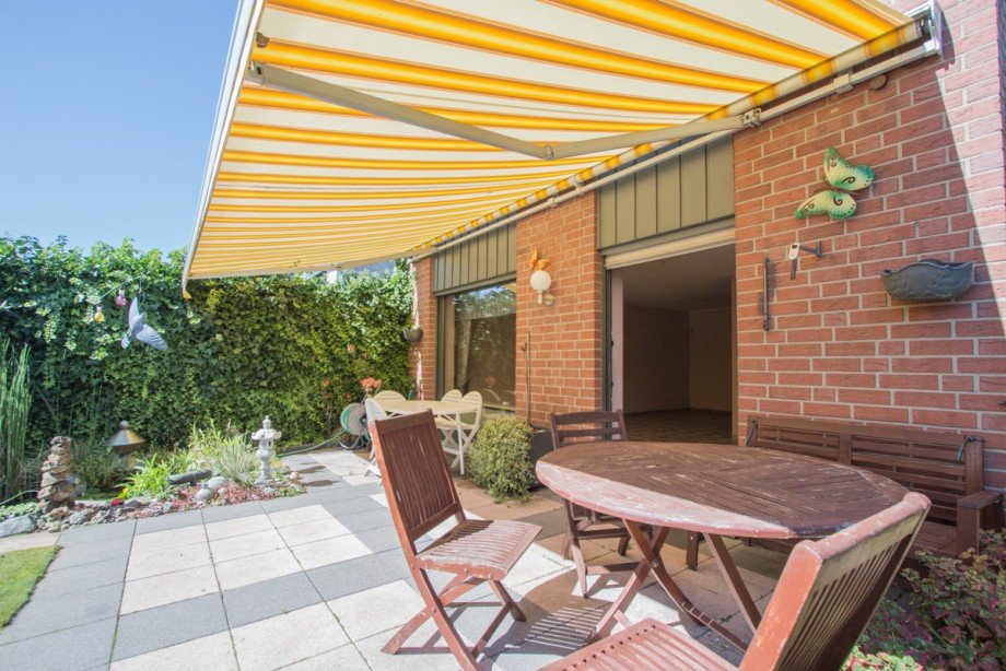 Terrasse Doppelhaush�lfte M�nchengladbach / Giesenkirchen
