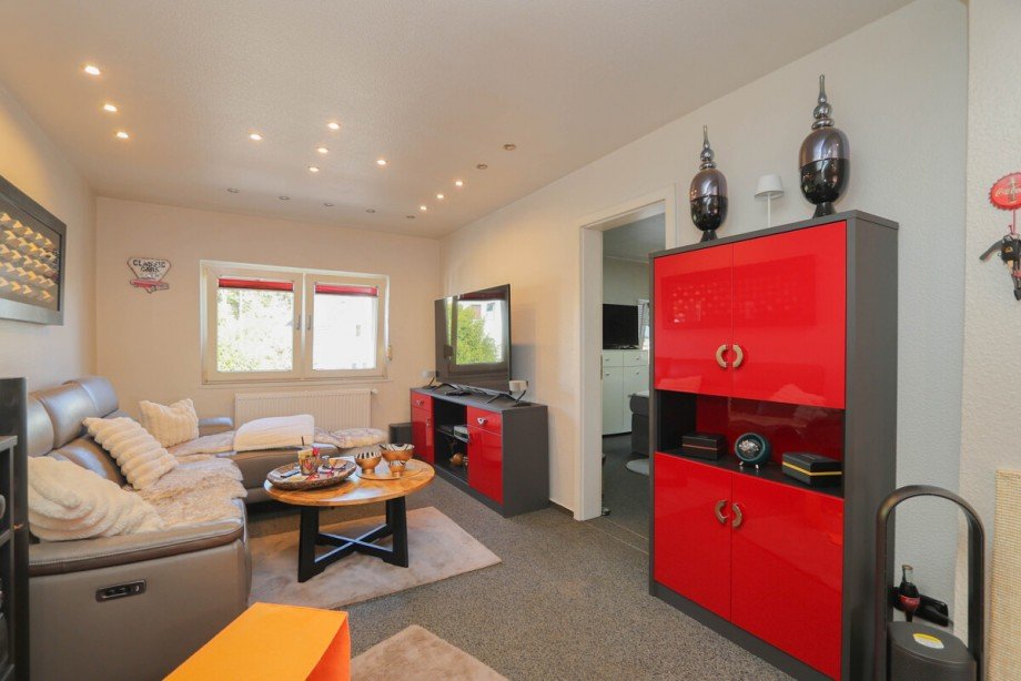 Der Wohn- und Essbereich im OG Maisonettewohnung M�nchengladbach / Venn