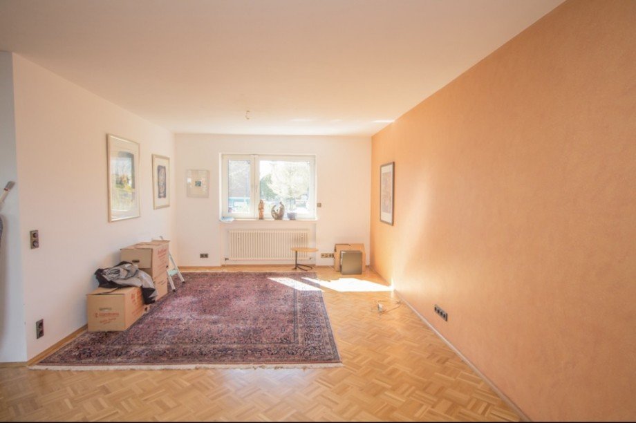 Wohnzimmer mit Essbereich Erdgeschosswohnung Korschenbroich