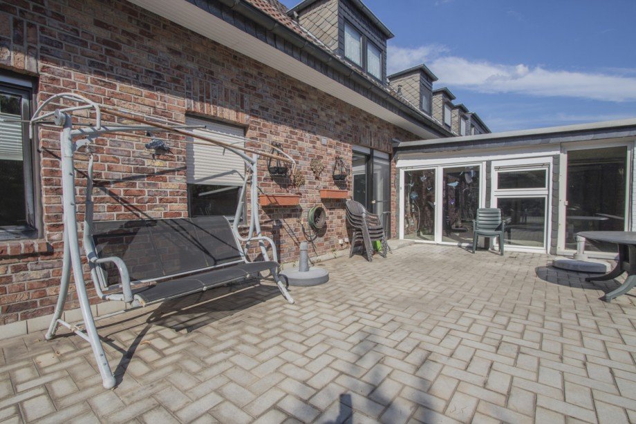 Terrasse Doppelhaush�lfte Korschenbroich / Kleinenbroich