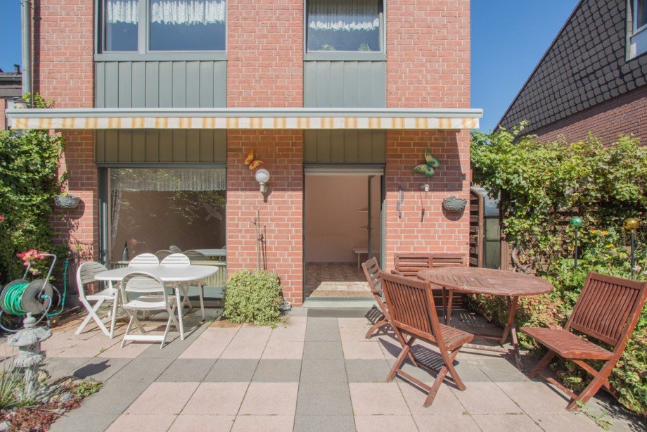 Terrasse Doppelhaush�lfte M�nchengladbach / Giesenkirchen