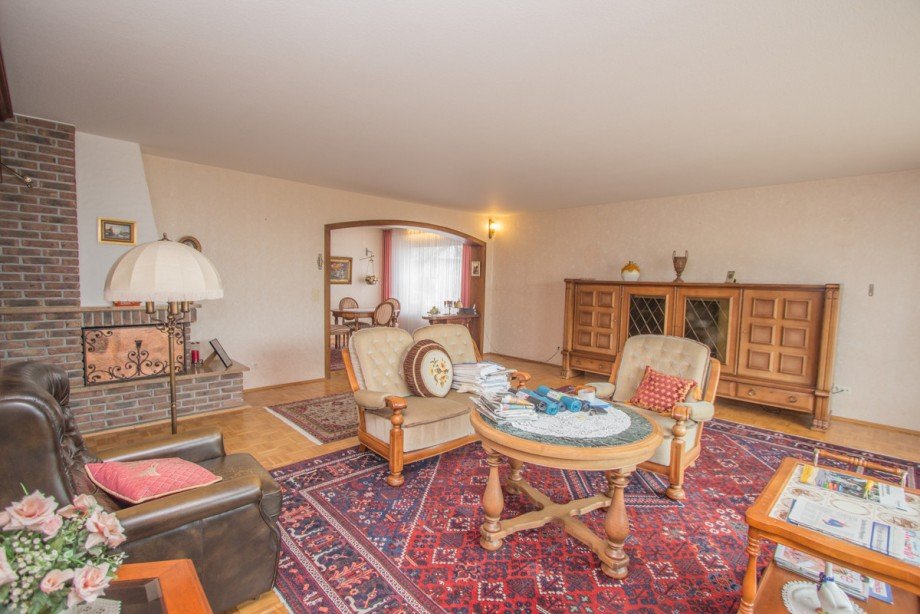 Das Wohnzimmer im EG Doppelhaush�lfte Korschenbroich