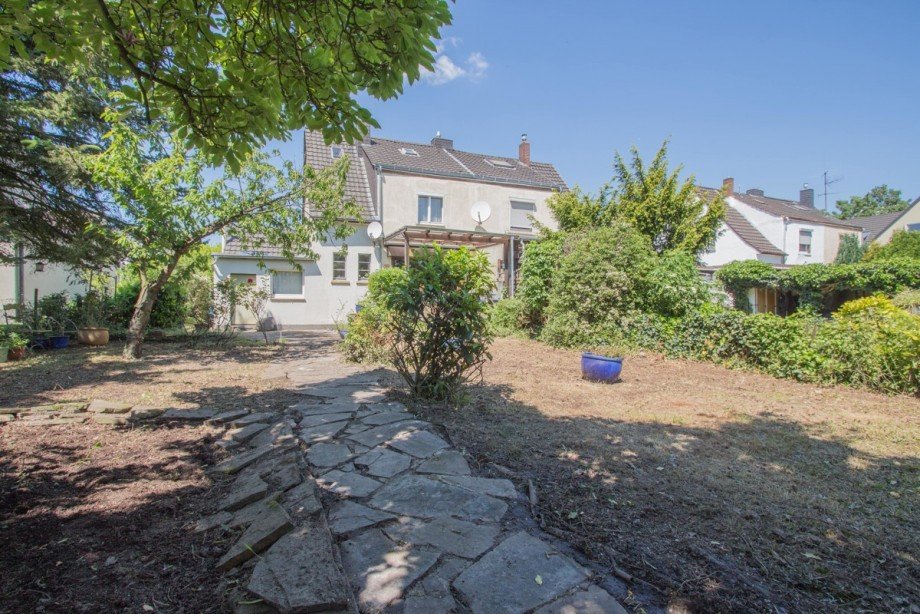 Garten Doppelhaush�lfte Neuss