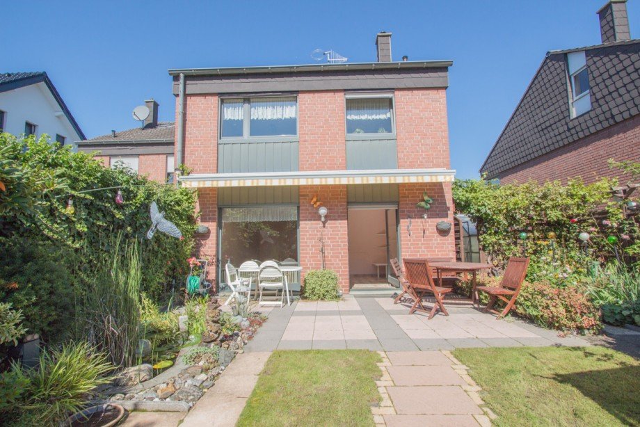 Gartenbereich Doppelhaush�lfte M�nchengladbach / Giesenkirchen