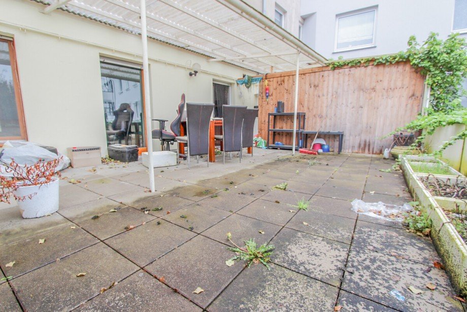Die Dachterrasse der Wohneinheit 1 Haus M�nchengladbach