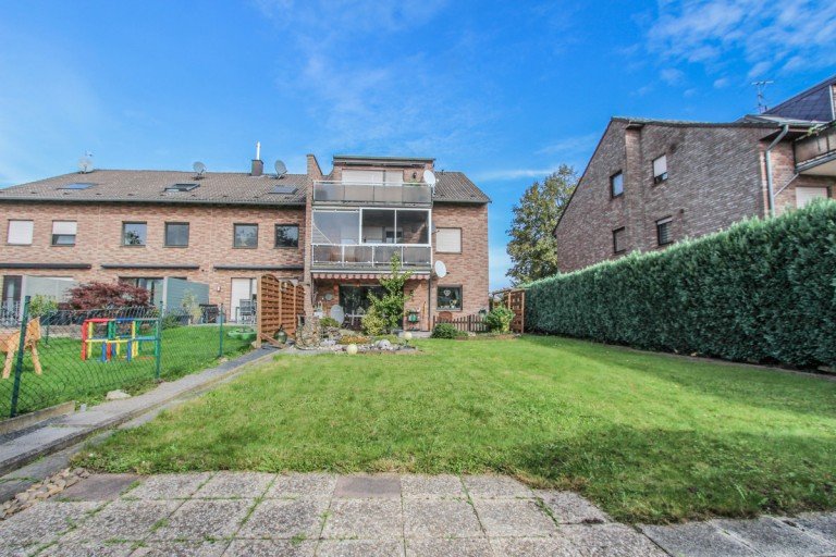 R�ckansicht M�nchengladbach Erdgeschosswohnung Charmante Eigentumswohnung mit sch�nem Gartenin begehrter Wohnlage von M�nchengladbach-Giesenkirchen