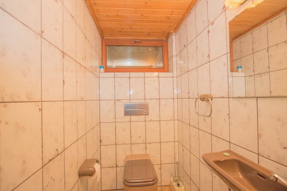 WC im Kellergeschoss Villa Kempen