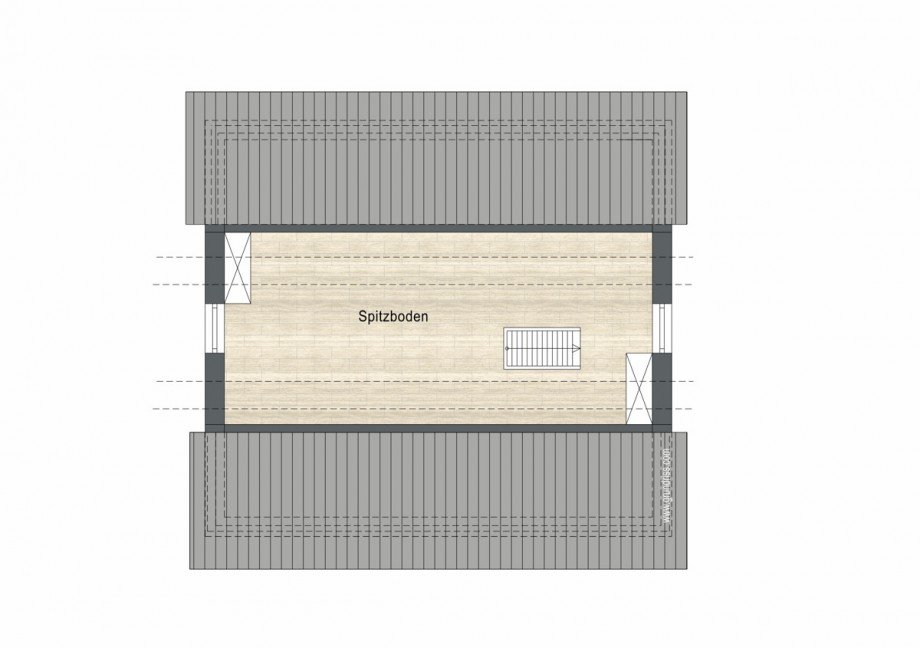 Grundriss Dachgeschoss Einfamilienhaus Korschenbroich