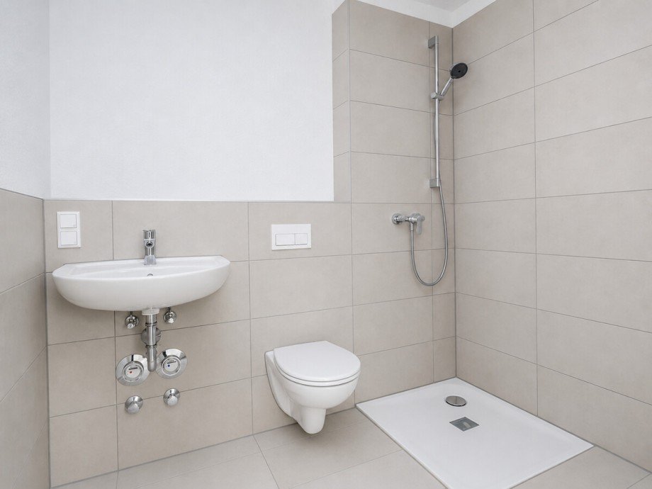 Typ A Das Badezimmer Maisonettewohnung M�nchengladbach