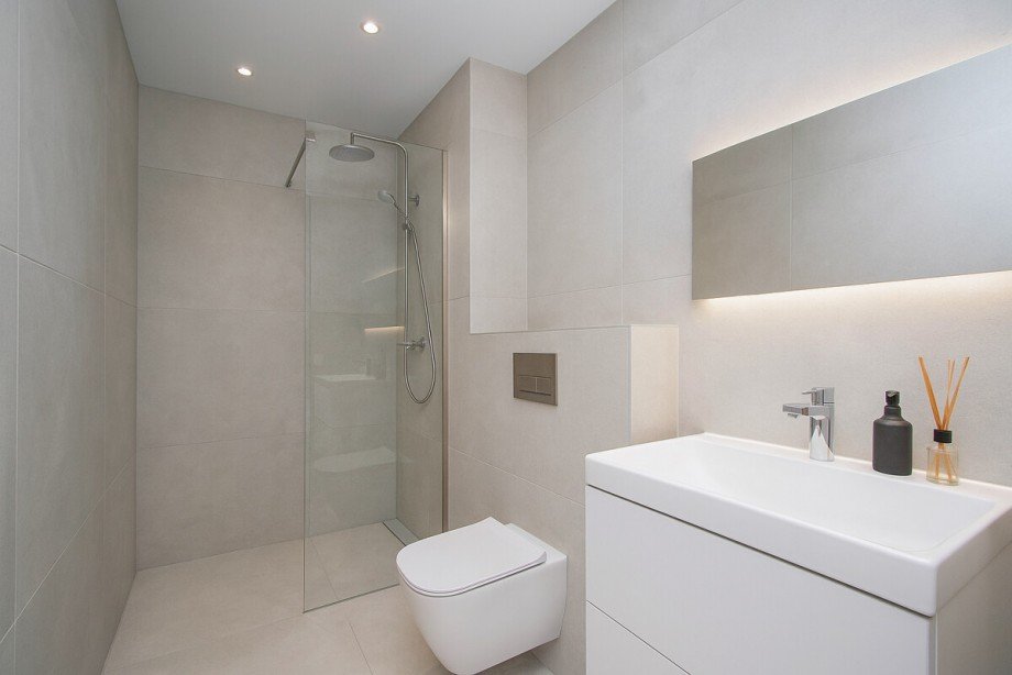 Das visualisierte G�ste-WC Erdgeschosswohnung Korschenbroich / Kleinenbroich