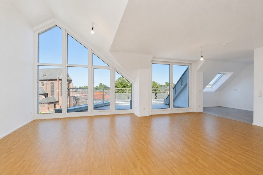 Der Wohnbereich Dachgeschosswohnung Korschenbroich / Glehn