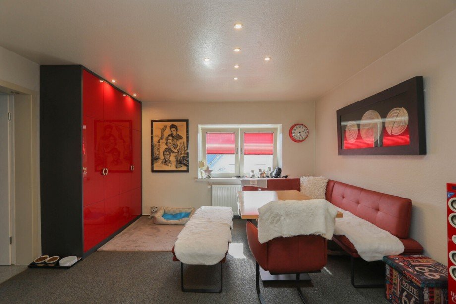 Der Wohn- und Essbereich im OG Maisonettewohnung M�nchengladbach / Venn
