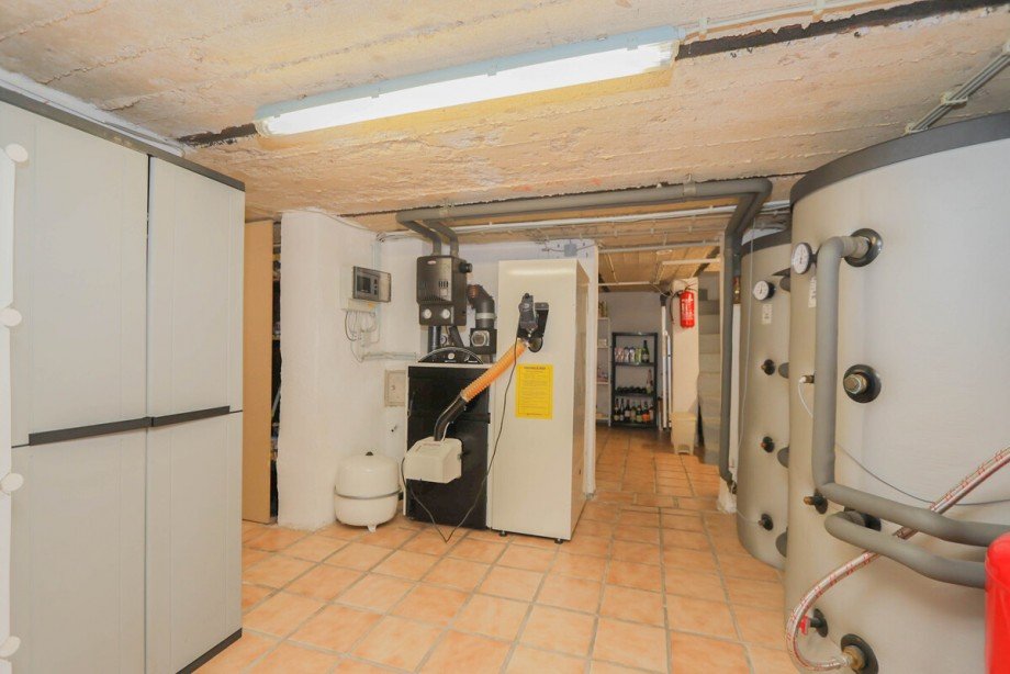 Der Heizungsraum im KG Einfamilienhaus Korschenbroich / Pesch