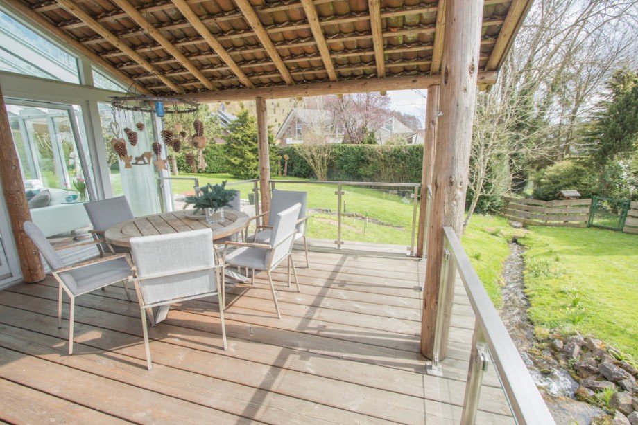Terrasse Haupthaus Einfamilienhaus Blankenheim