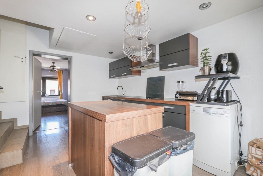 Die K�che im Obergeschoss Maisonettewohnung Korschenbroich / Kleinenbroich