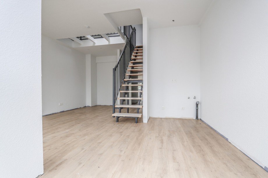 Typ C Die K�che und der Wohnbereich Maisonettewohnung M�nchengladbach