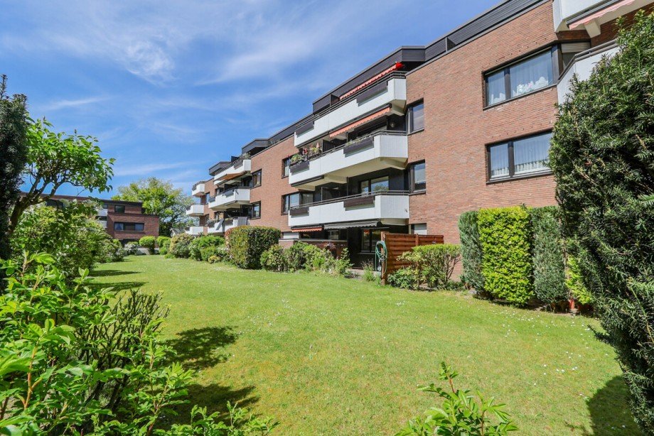 Die Au�enansicht Etagenwohnung Neuss