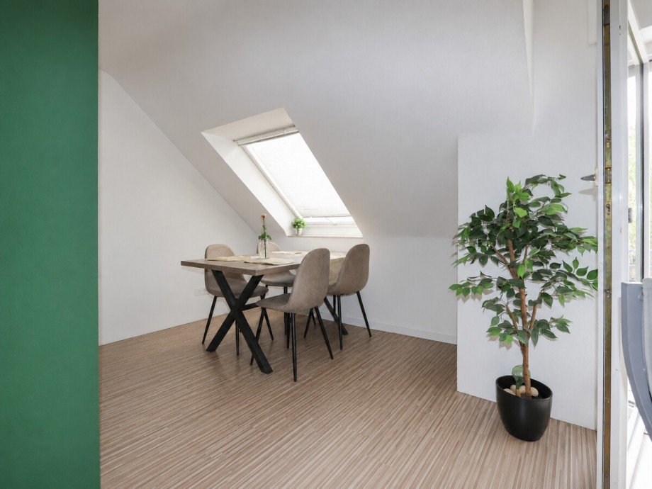 Der Essbereich Dachgeschosswohnung M�nchengladbach