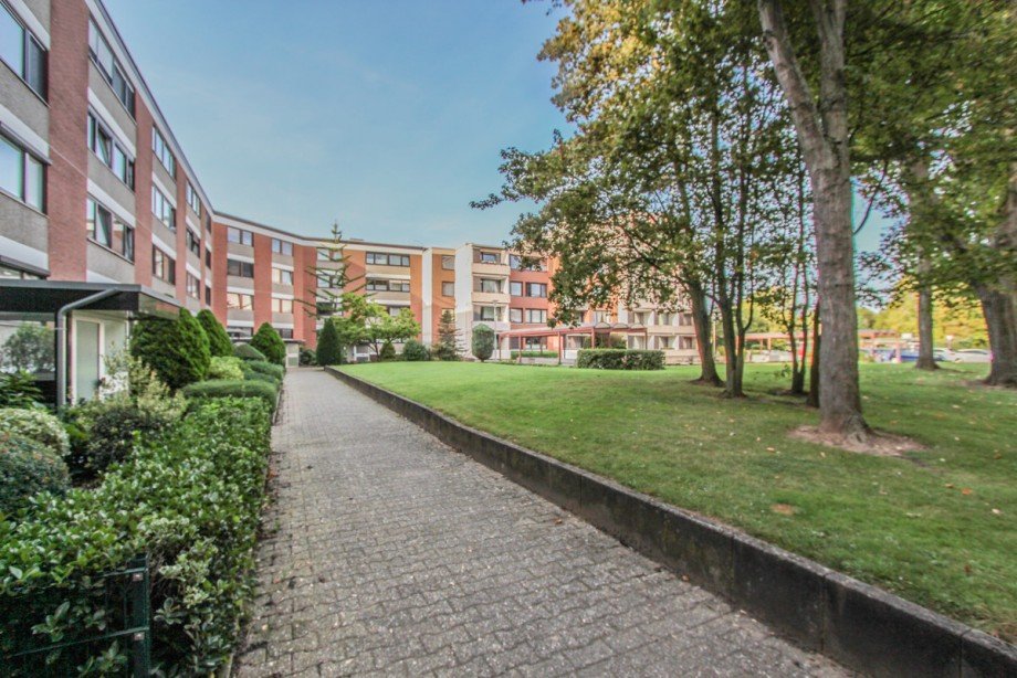 Au�enansicht Erdgeschosswohnung Neuss