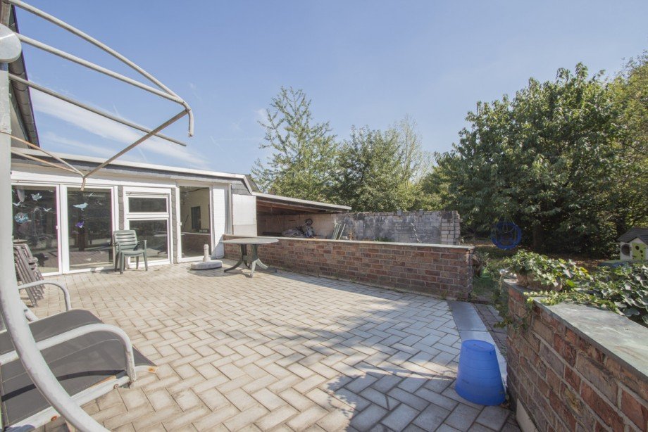 Terrasse Doppelhaush�lfte Korschenbroich / Kleinenbroich