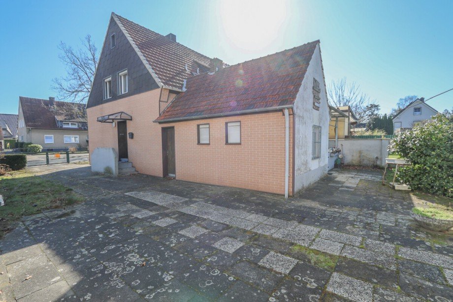 Die Au�enansicht Doppelhaush�lfte Kaarst