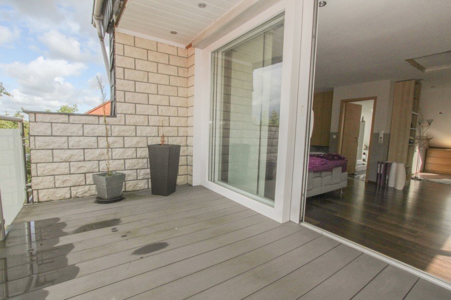 Balkon im DG Reiheneckhaus Neuss