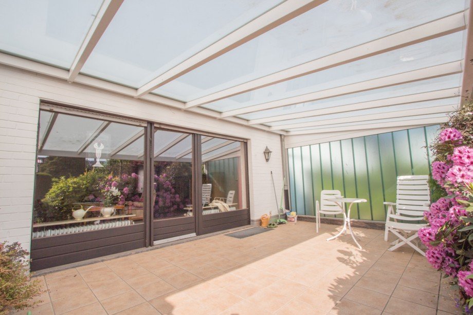 Terrasse Doppelhaush�lfte Korschenbroich