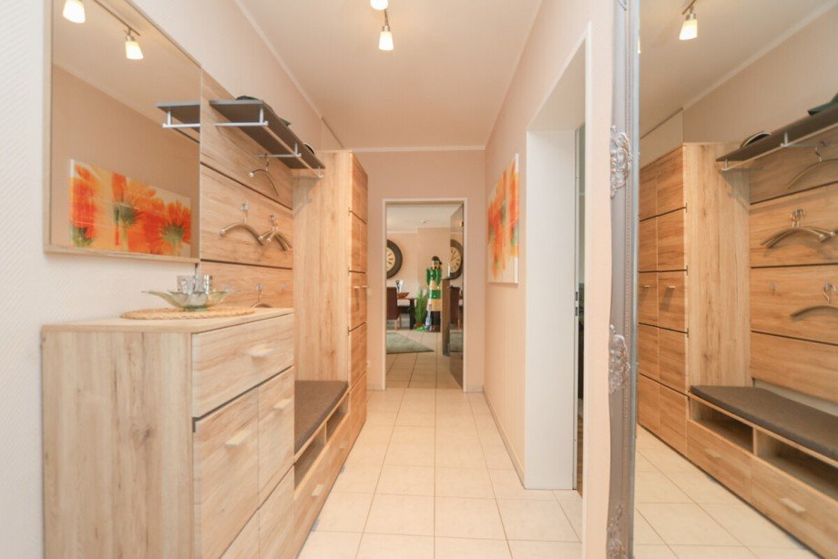 Der Eingangsbereich Maisonettewohnung M�nchengladbach