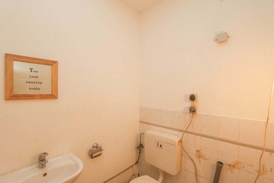 Das G�ste-WC Etagenwohnung Kaarst